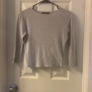 grey long sleeve